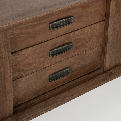 Mobile Porta Tv 2 ante 3 cassetti Sherman vintage