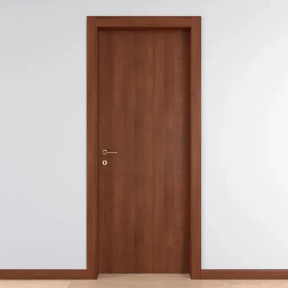 Porta battente da interno noce 80 x 210 cm