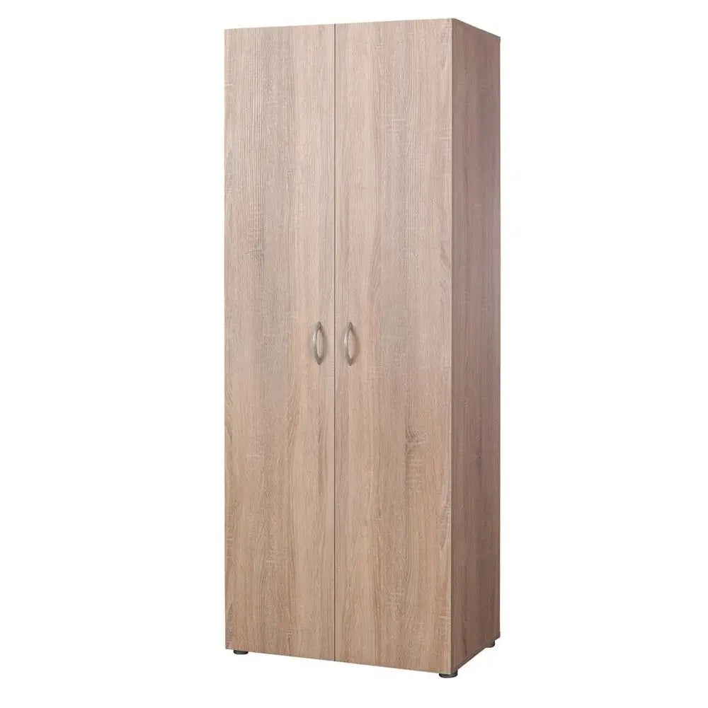 Armadio Espresso rovere artisan 2 ante cm 69x37x198 h