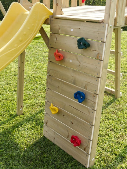 Casetta Kikka con altalena doppia cm 280 x 300 x 270 h