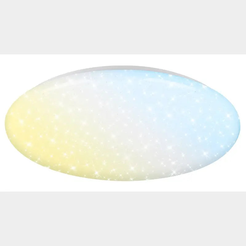 Plafoniera LED Briloner Ø 56 cm 72W 8000 lm CCT dimmerabile con telecomando effetto cielo stellato