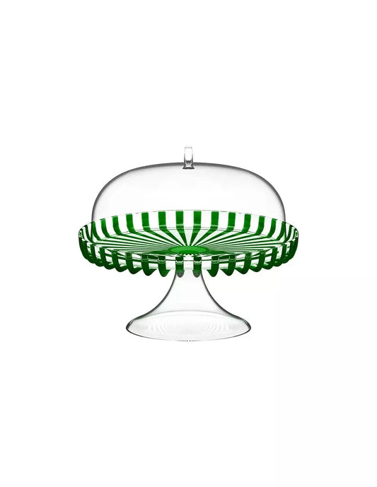 Alzata torta dolcevita verde