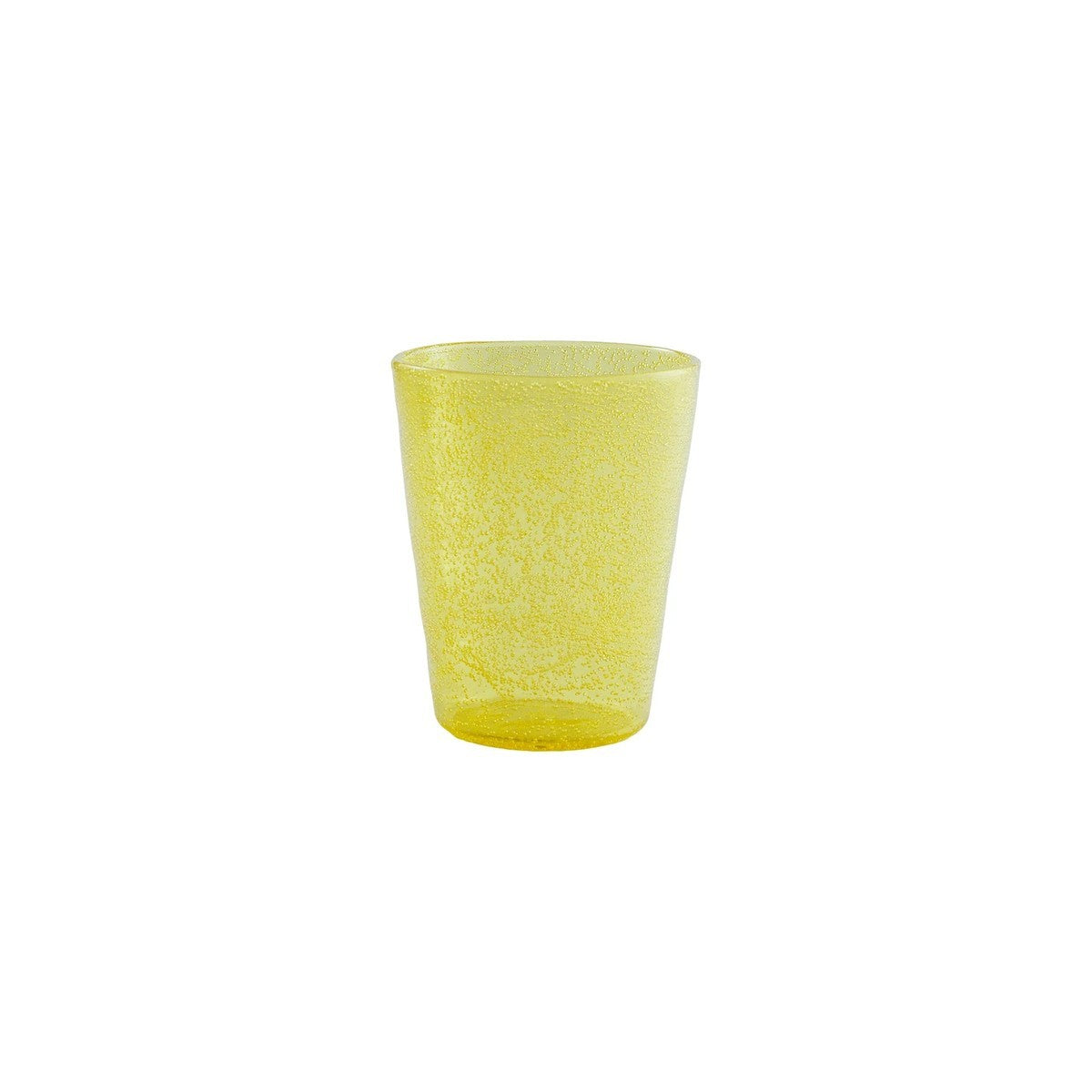 Bicchiere tumbler acqua yellow transparent Memento Synth in metacrilato 0,33L