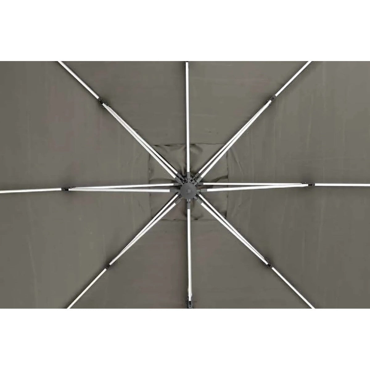 Ombrellone Viro 4x4m antracite