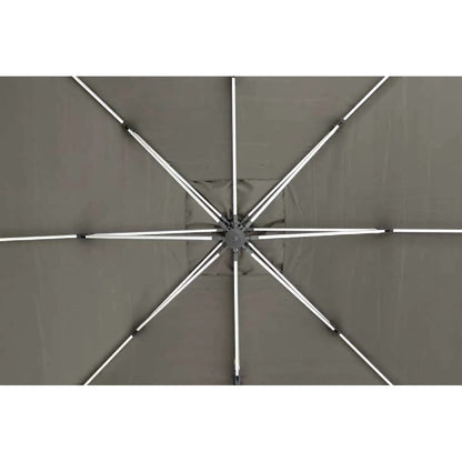 Ombrellone Viro 4x4m antracite