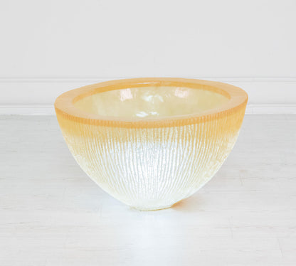 Vaso in resina bianco 80x80x45h cm