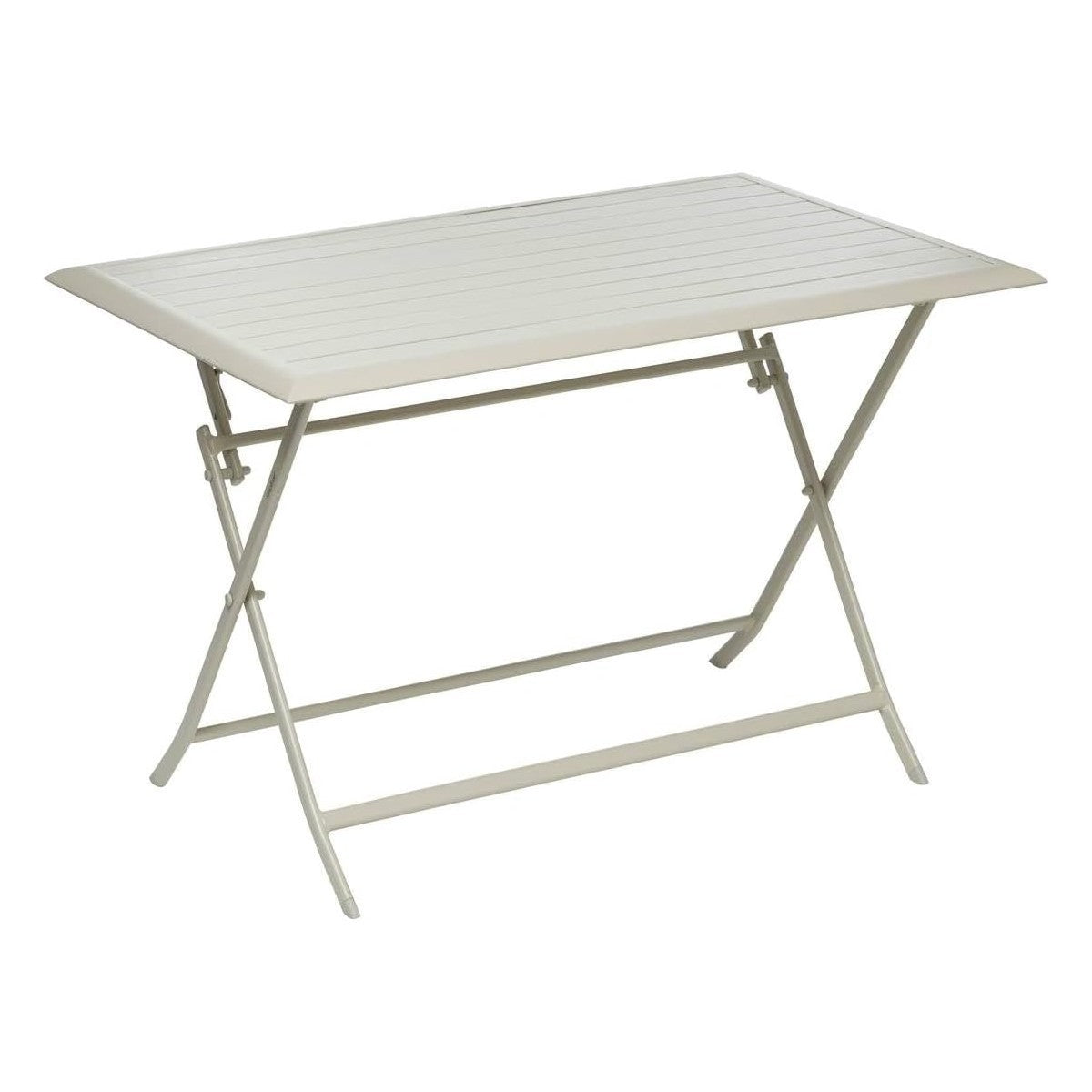 Tavolo da giardino pieghevole Azua argilla 4 posti 135 x 90 x 75 cm