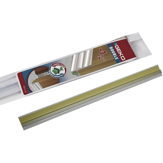 Paraspifferi in pvc per porta 100 cm trasparente