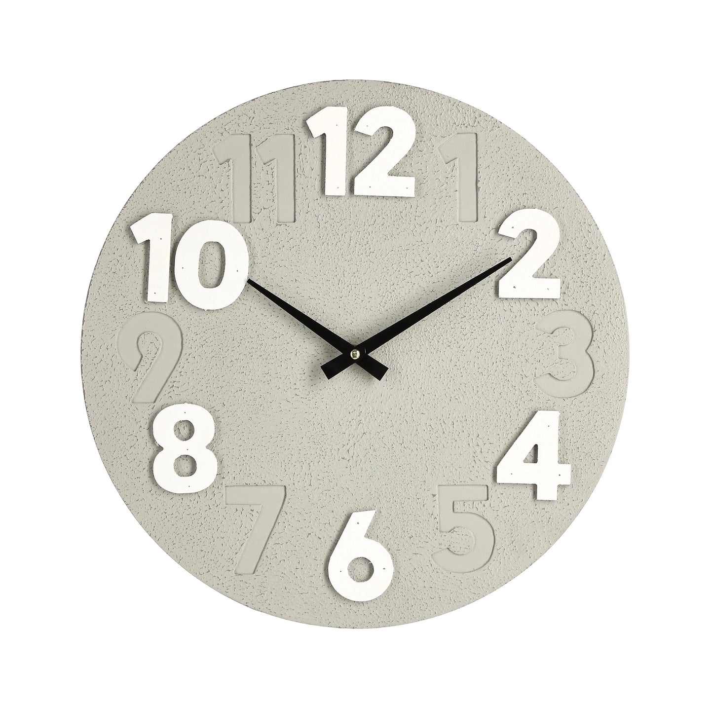Orologio da parete Timing tortora ø40 cm