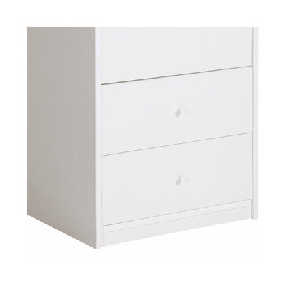 Mobile con asse da stiro Bianco cassetti legno nobilitato cm 44x57xH.89