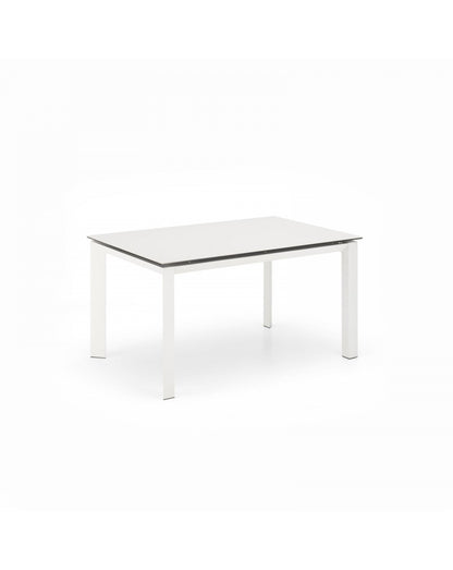 Tavolo Allungabile 140-220 x 90 cm - Ceramica Bianca