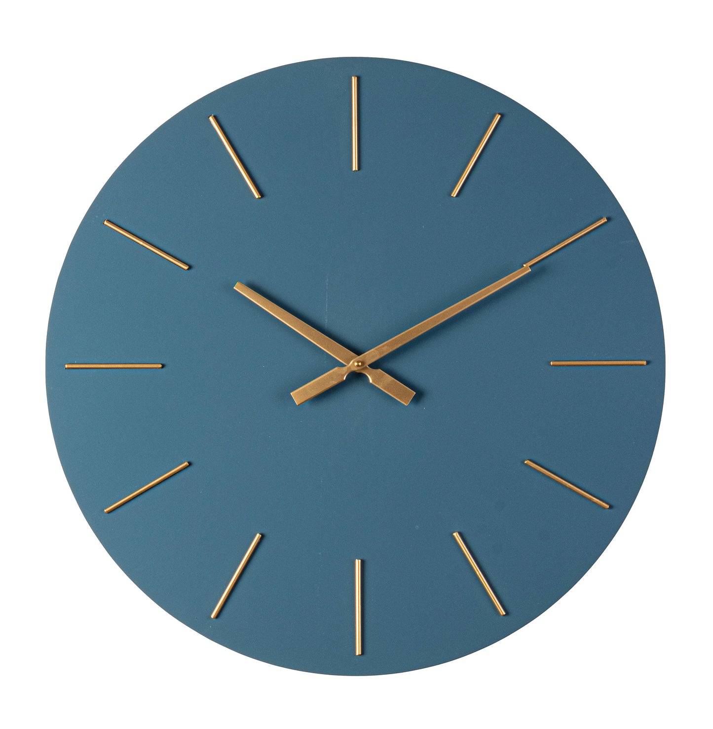 Orologio da parete Timeline blu ø60 cm