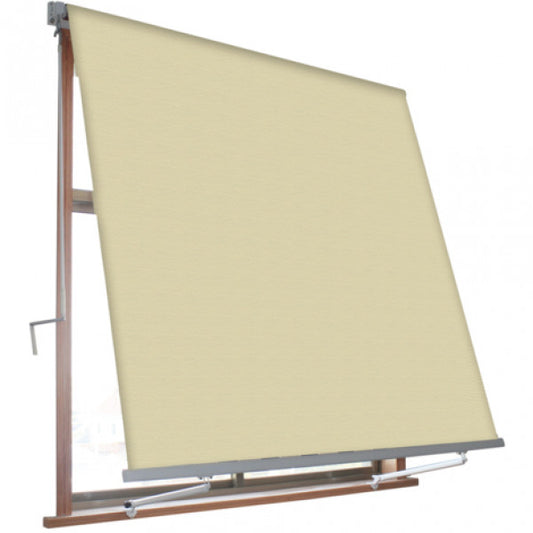 Tenda Milos a caduta con braccetti beige 3x2,45 m