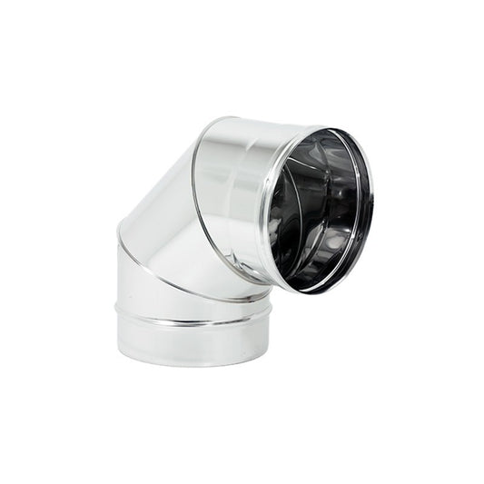 Curva 90° TIG inox 304 Ø100 mm 5 dc