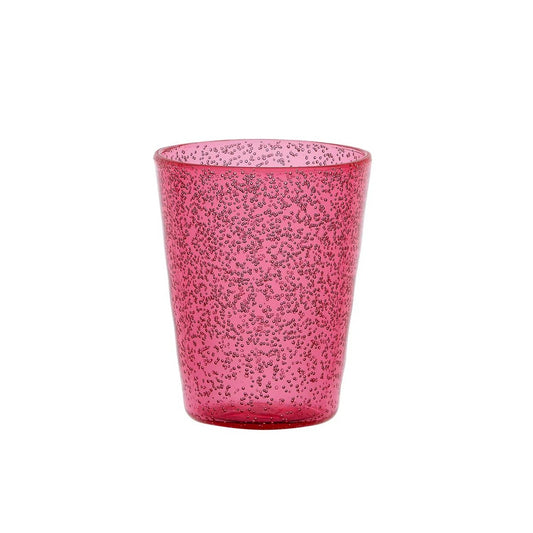 Bicchiere tumbler acqua strawberry Memento Synth in metacrilato 0,30L
