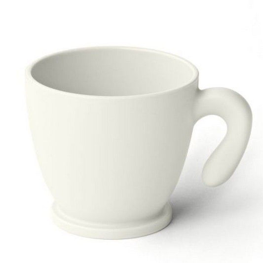Tazzina da caffè chef line bianco latte
