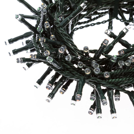 Catena luminosa lineare TLE 36,5 m con 900 LED multicolor e cavo 2 m