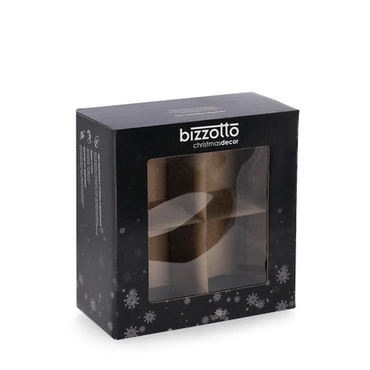 Sfera decorativa Floret in vetro champagne Ø10 cm