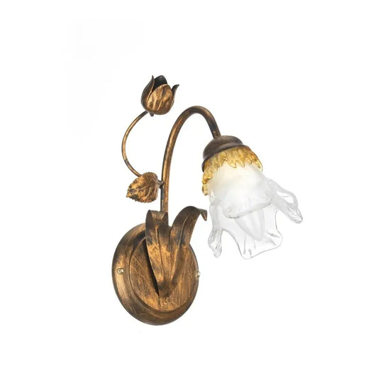 Applique Arianna 1 luce in bronzo