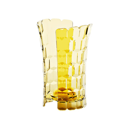 Portabicchieri universale Vanity colore giallo zafferano 12 x 10,3 x H 18,3 cm