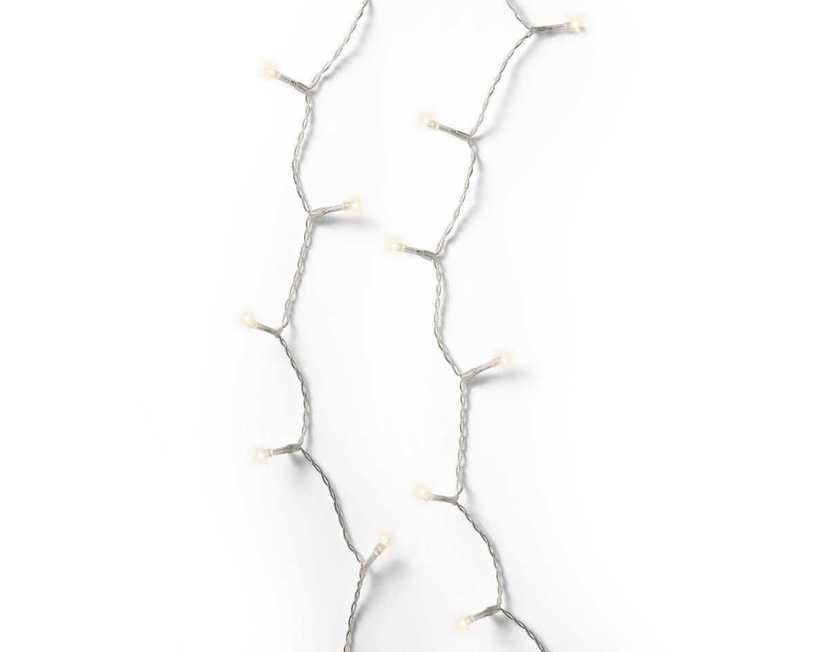 Luci LED fisse BO esterne 350 cm bianco caldo