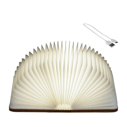 Lampada libro con LED 12 × 17,5 × H8,5 cm