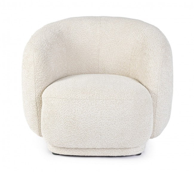 Poltrona Tecla 93x87x73 cm in Boucle