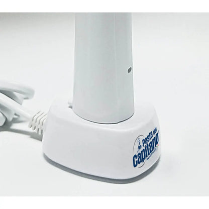 Spazzolino elettrico ricaricabile rotatorio con 3 modalità di pulizia e base USB