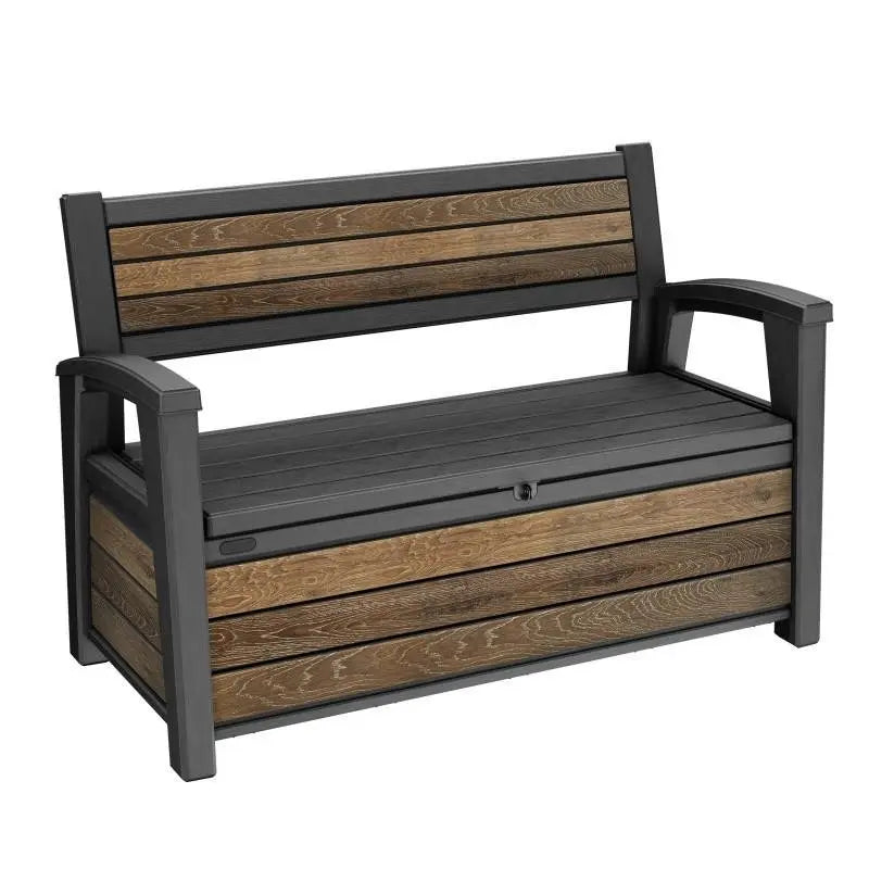 Panchina contenitore Keter Deco Bench 60g cm 132,7x61,2x89 h