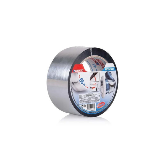 Nastro adesivo alluminizzato 50 mm x 66 m grigio