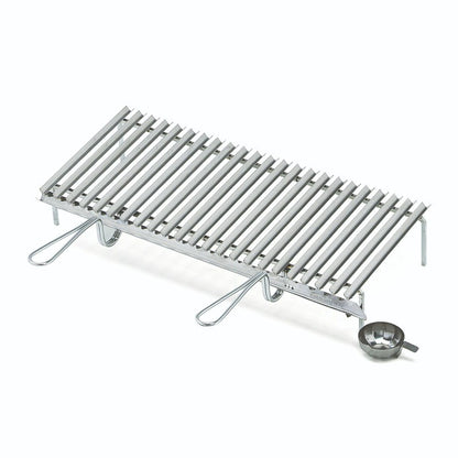 Graticola 20620 cm 75x35 in acciaio inox