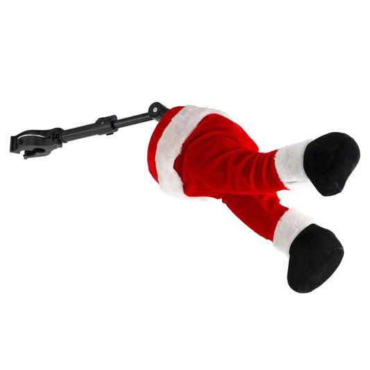 Gambe di Babbo Natale con movimento 15 × 10 × H34 cm