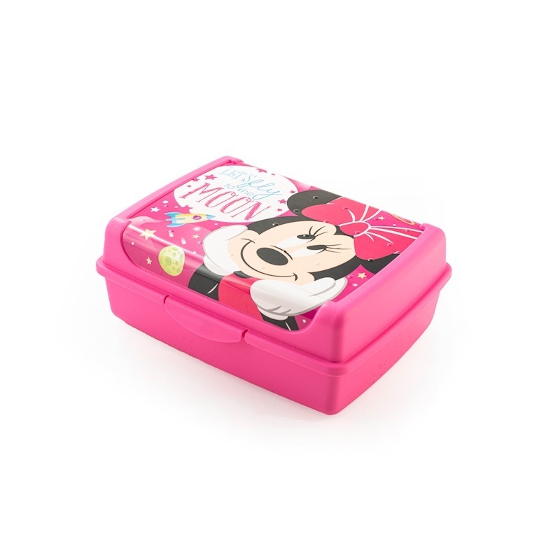 Porta Pranzo Disney Minnie Cosmo 17x13x6,5 cm in polipropilene