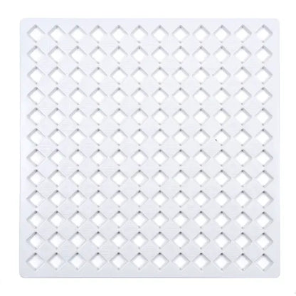 Tappeto doccia Enigma bianco antiscivolo con ventose 50 × 50 cm