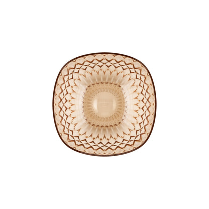 Contenitore Vanity Ø21 cm colore rosa cipria 21x21xh9,3 cm