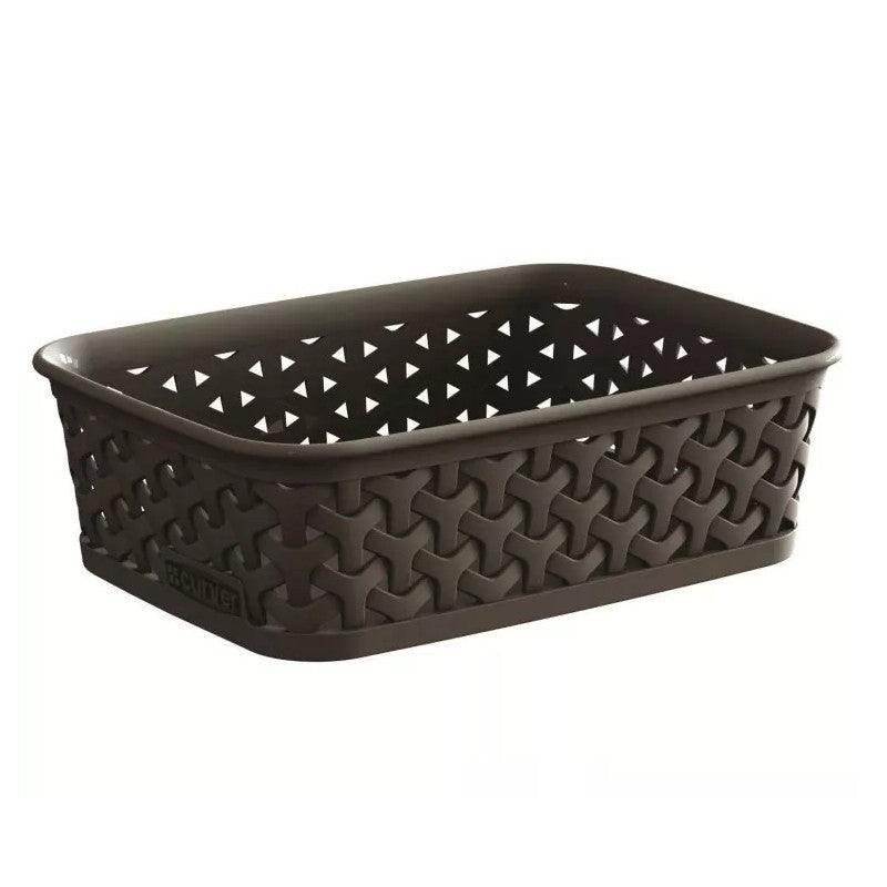 Contenitore Curver My Style A6 marrone cm 19,8x14,2x6 h