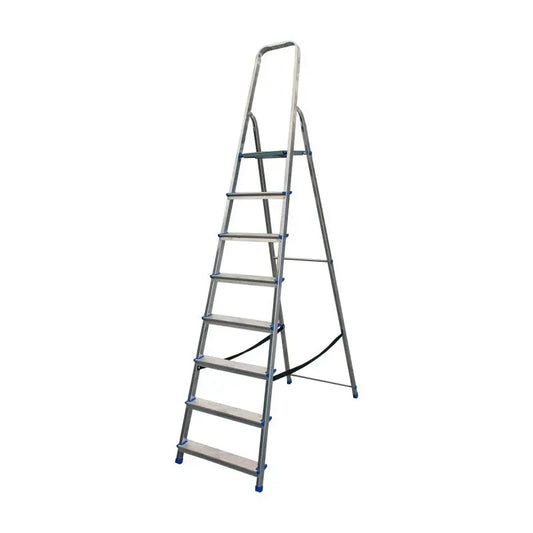 Scala domestica 8 gradini alluminio Stella Basic h 1,80 m
