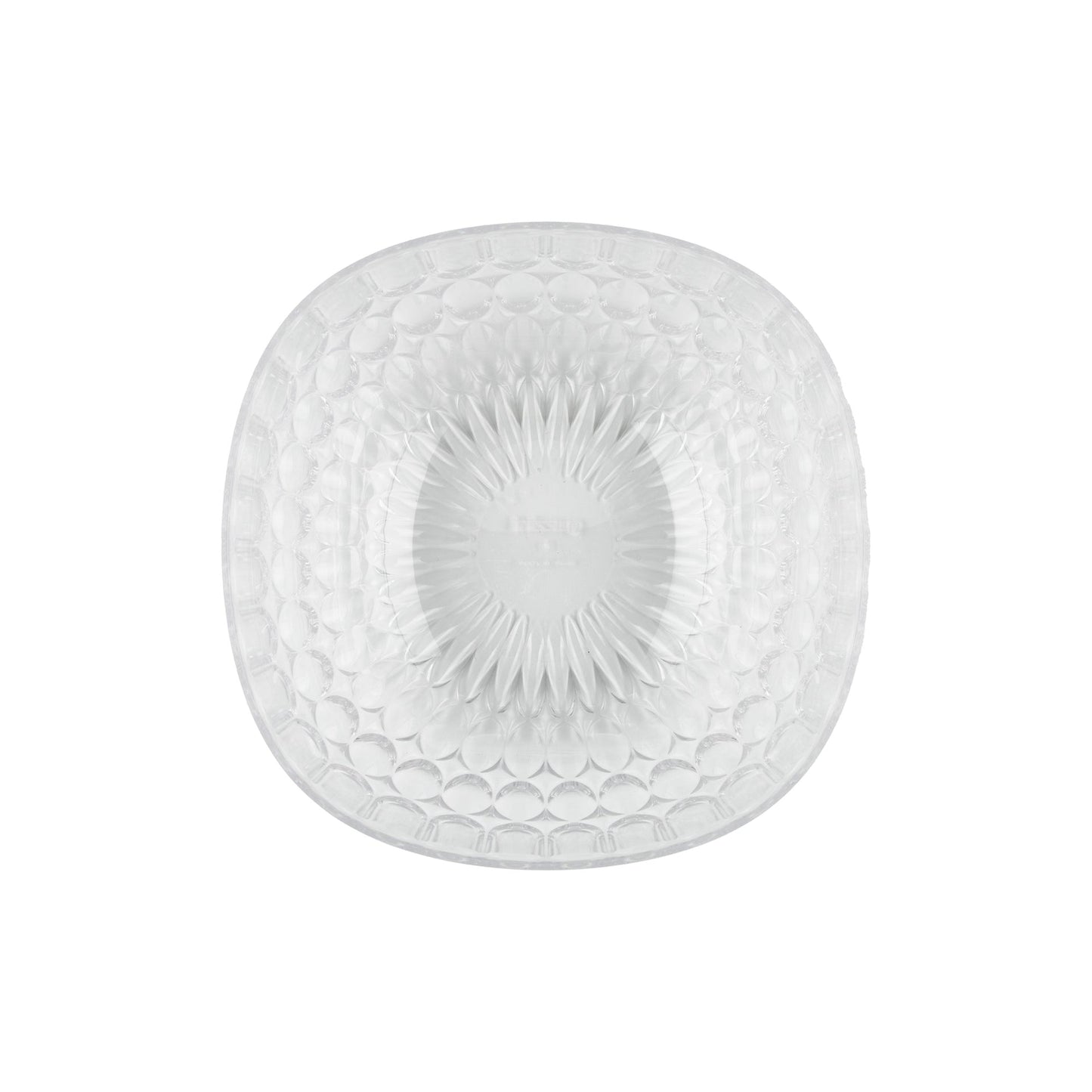 Contenitore Vanity Ø25 cm trasparente 25x25xh10,9 cm