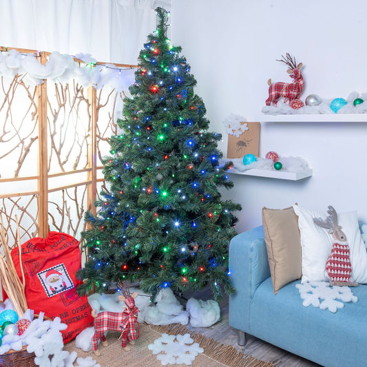 Catena luminosa multicolore 4x50,5m