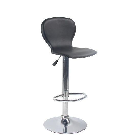 Sgabello bar Orlando nero 40x46x86 cm