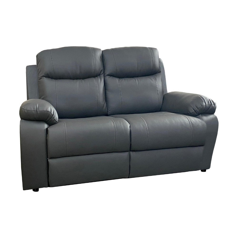 Divano 2 posti fisso ecopelle 154x100x90