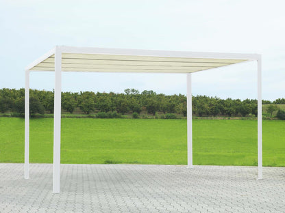 Gazebo alluminio milwaukee c-telo elettrico 3x3m x 2.5h
