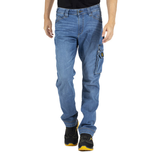Jeans da lavoro Job L blu tg 46
