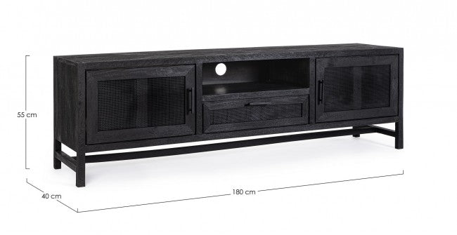 Mobile porta TV 180x40x55 in legno