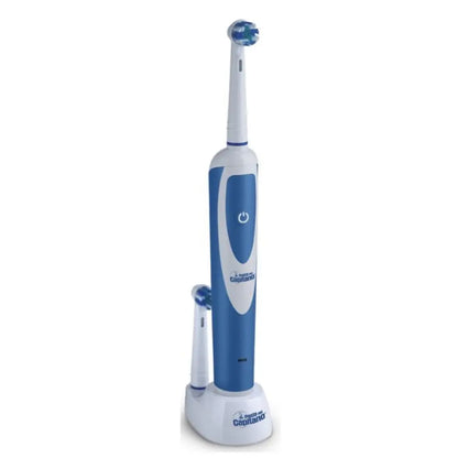 Spazzolino elettrico ricaricabile con 2 testine compatibili Oral-B® e 3 modalità di pulizia