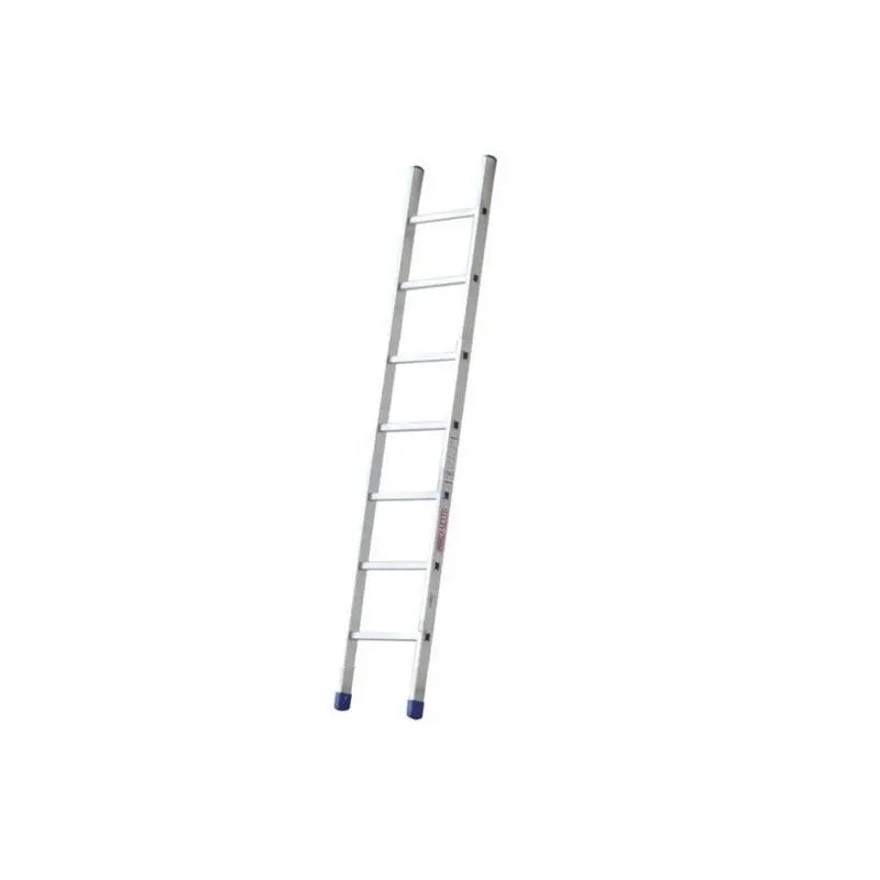 Scala professionale semplice 7 pioli in alluminio h 2,16 m