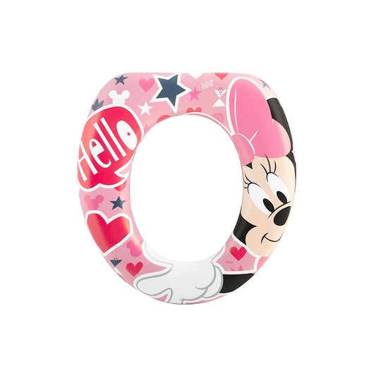 Riduttore per WC Soft Disney Minnie Icon imbottito BPA Free +12 Mesi