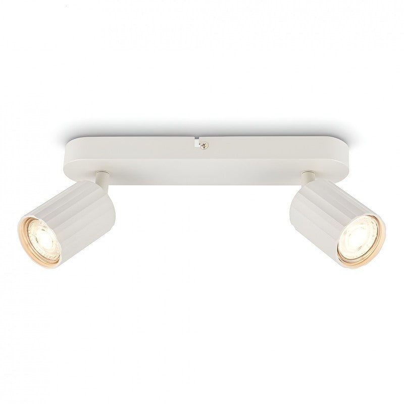 Briloner barra Skaft 2xGU10 bianco 28 x 5,7 x 12,5 cm