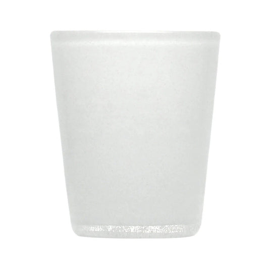 Bicchiere tumbler acqua white solid memento originale in vetro soffiato 0,25L