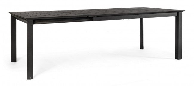 Tavolino allungabile Konnor antracite m 160-240x100x76h
